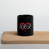 Love Poker Black Mug