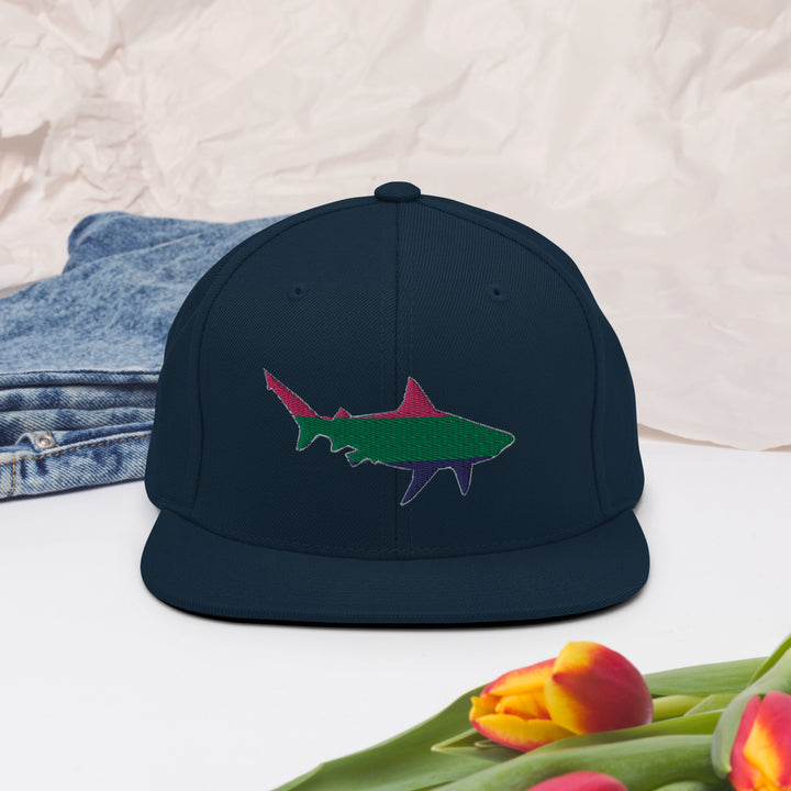 Shark Snapback Hat