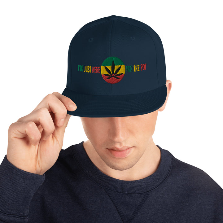 Just here fort The Pot Snapback Hat