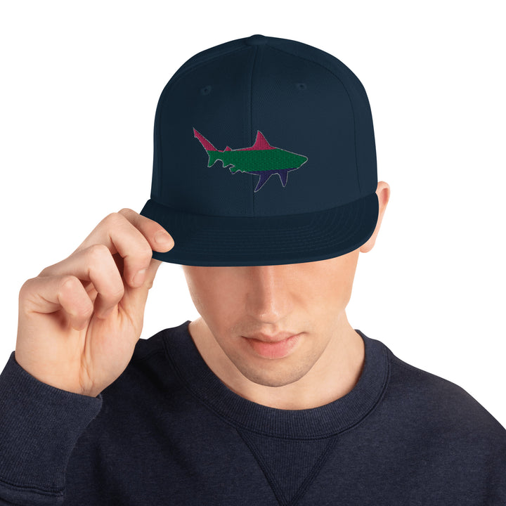 Shark Snapback Hat