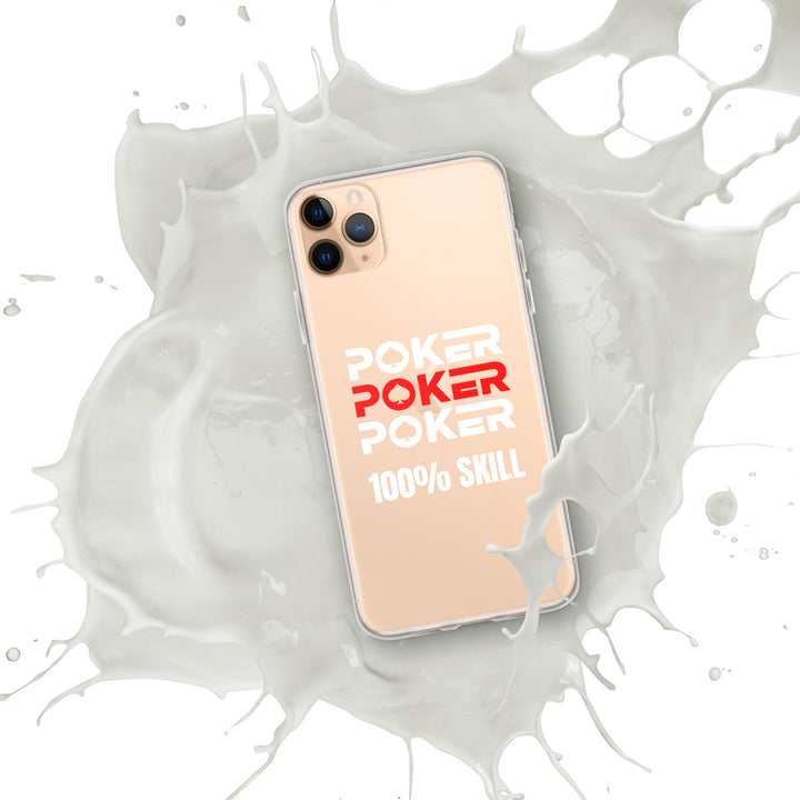 Poker Skill iPhone Case