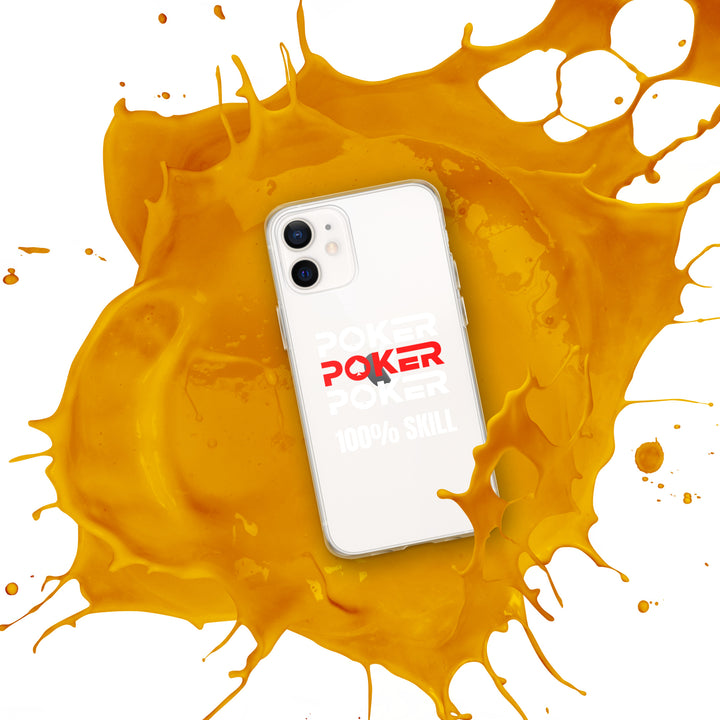 Poker Skill iPhone Case