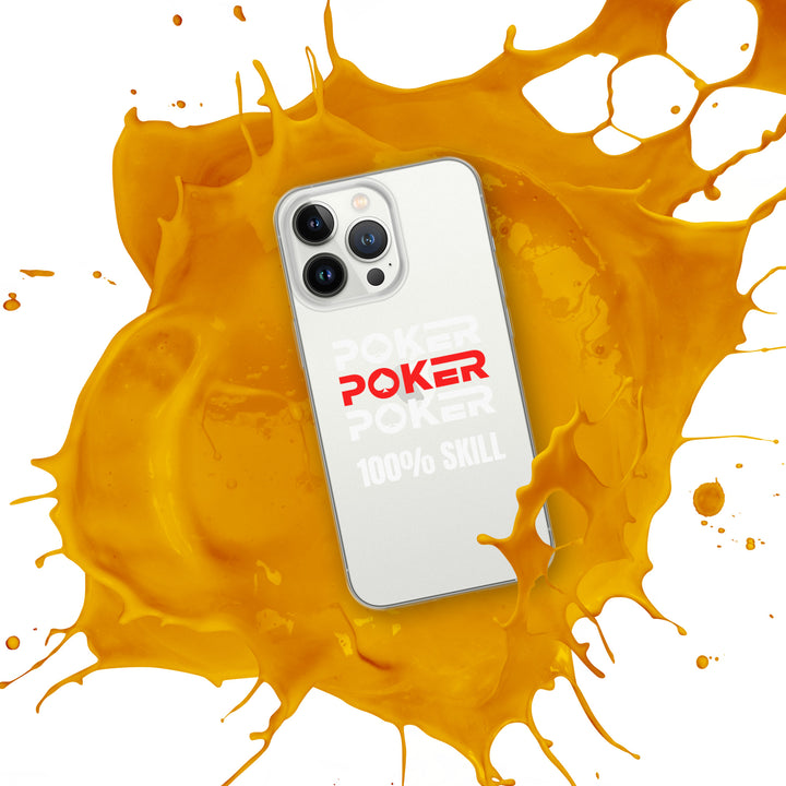 Poker Skill iPhone Case