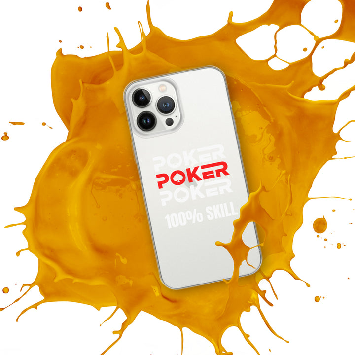 Poker Skill iPhone Case