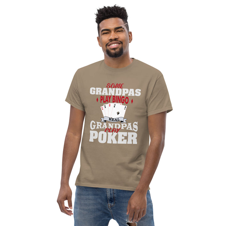 Grandpa Poker T shirt
