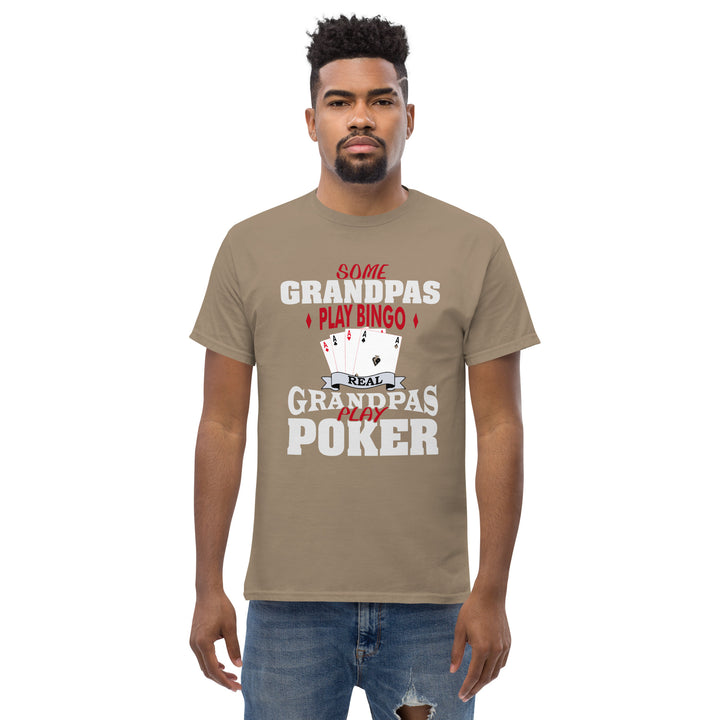 Grandpa Poker T shirt