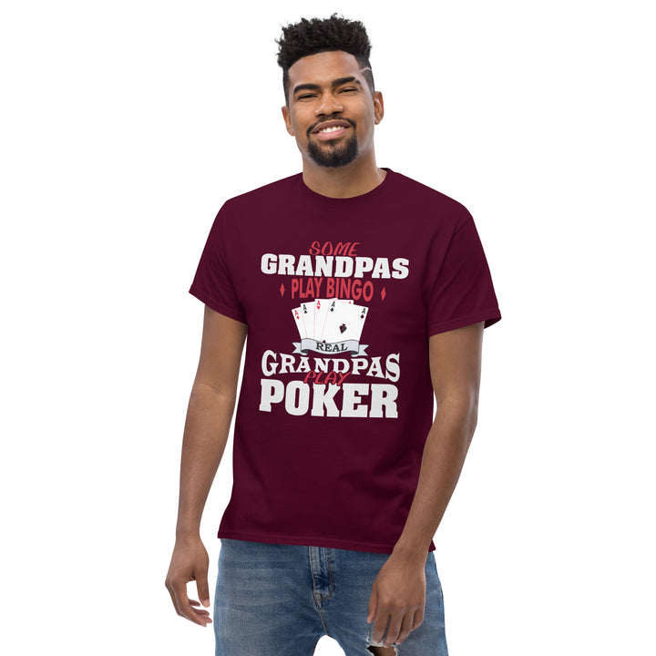 Grandpa Poker T shirt