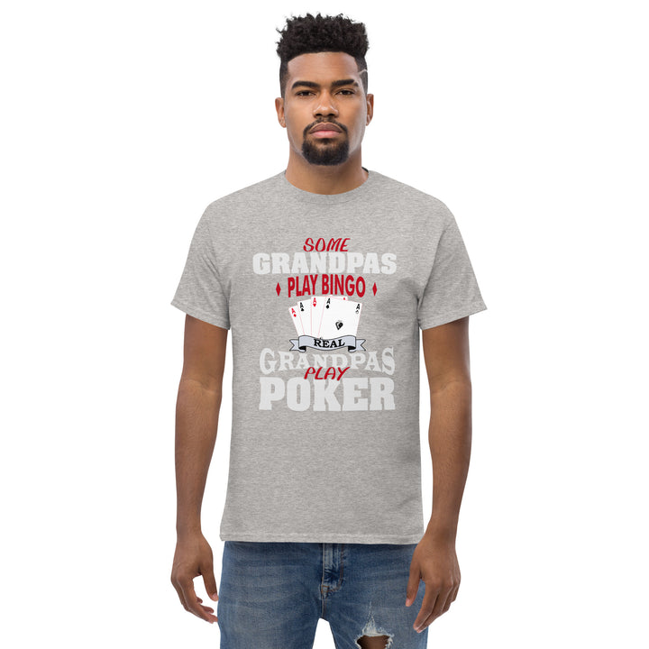 Grandpa Poker T shirt